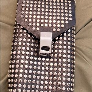 Studded Black Phone Case